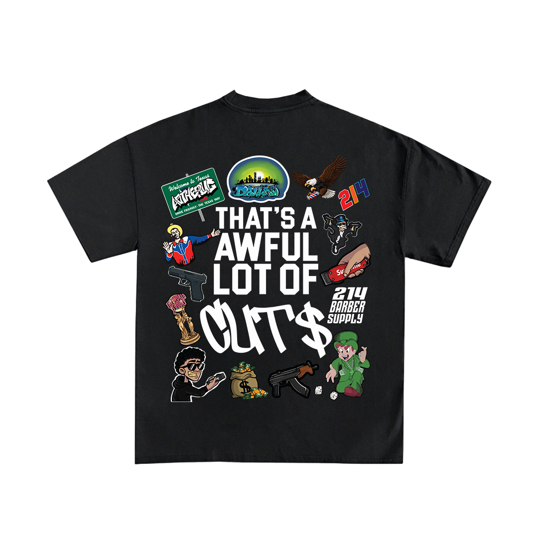 AWFUL LOT OF CUTS TEE
