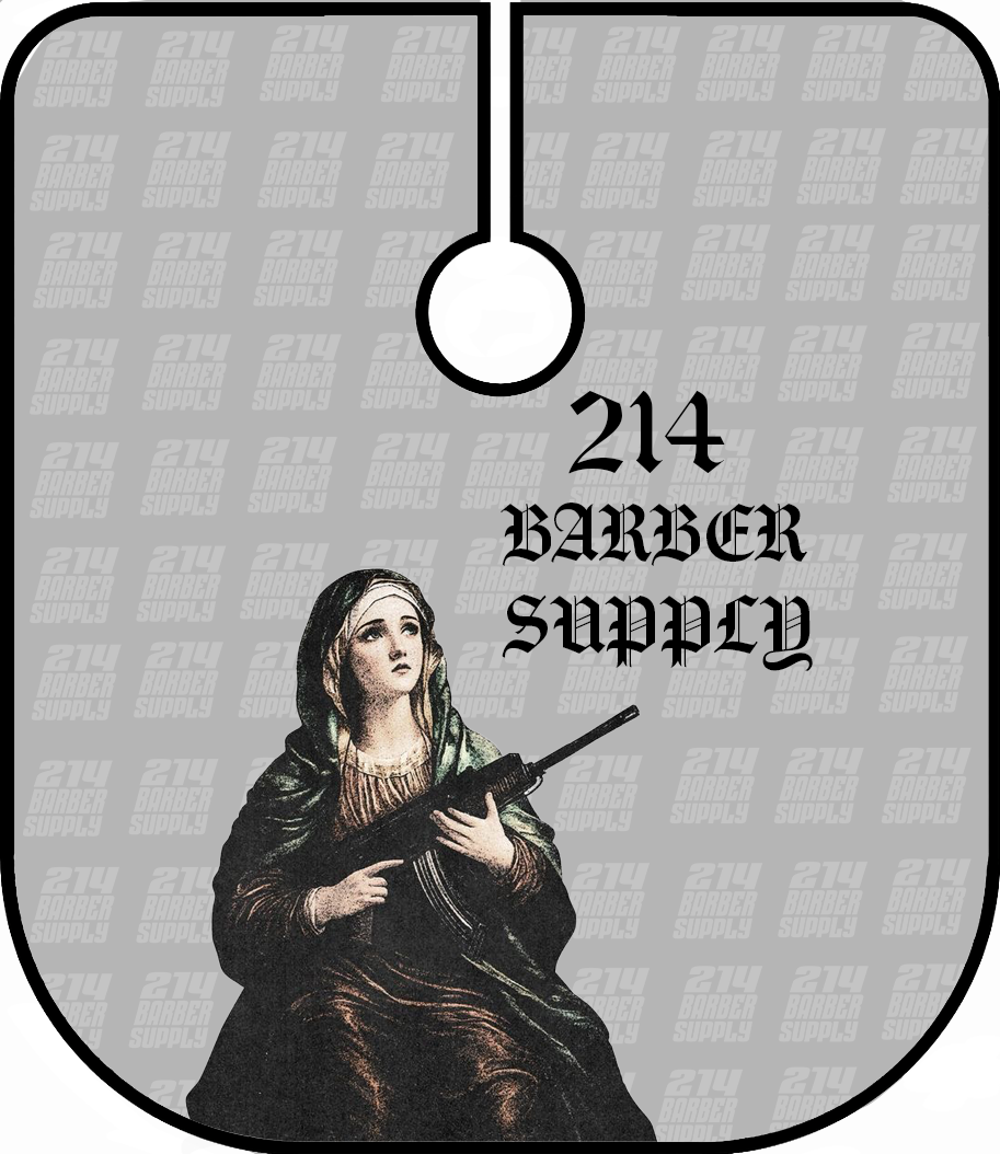 214 Barber Supply Gun Lady Cape