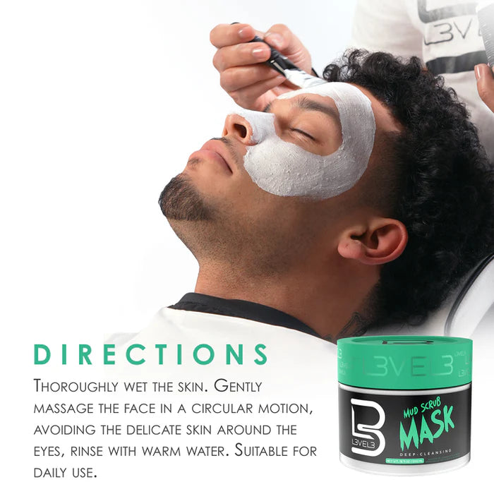 LEVEL 3 Deep Cleansing Mud Scrub Mask