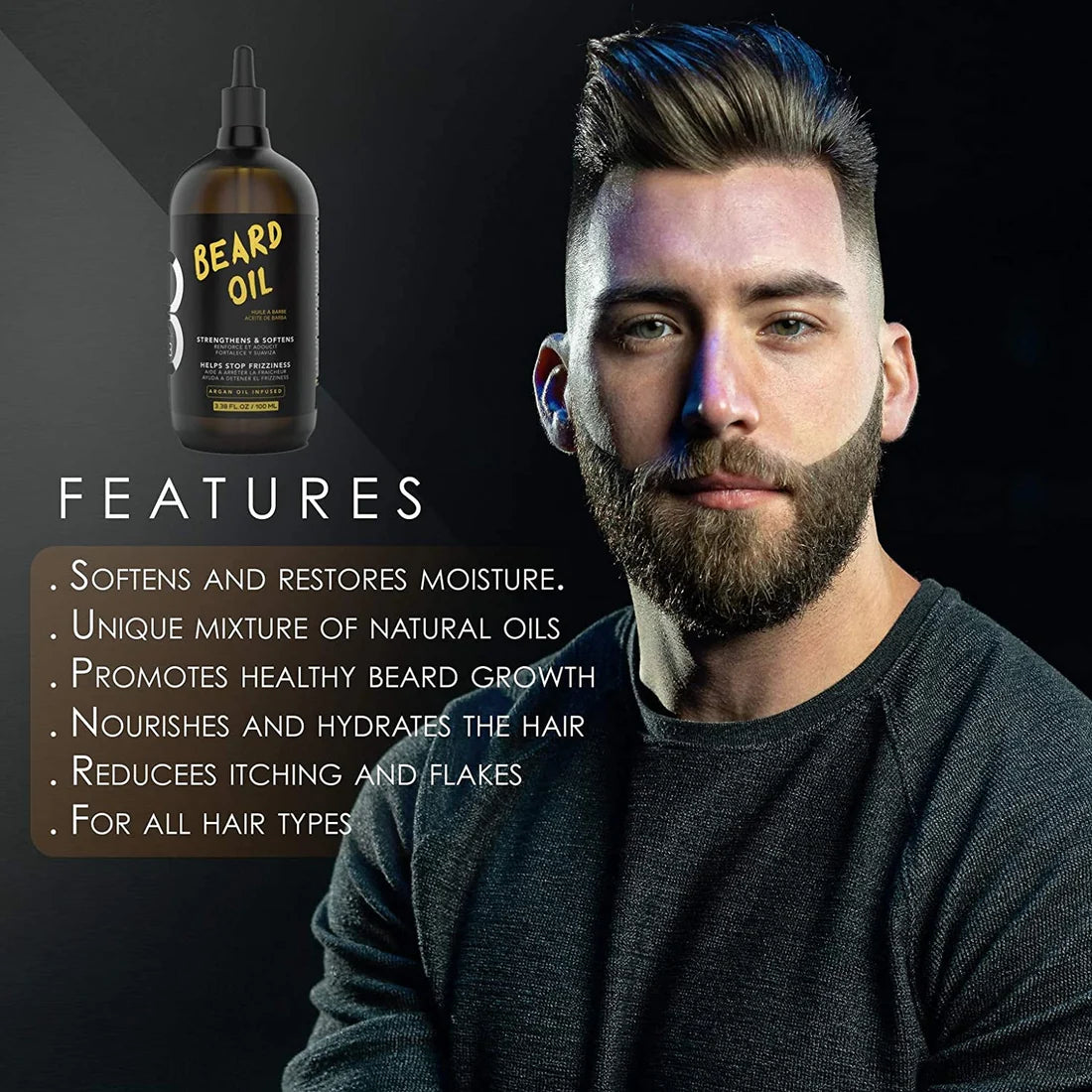 L3VEL3 Argan Beard Oil