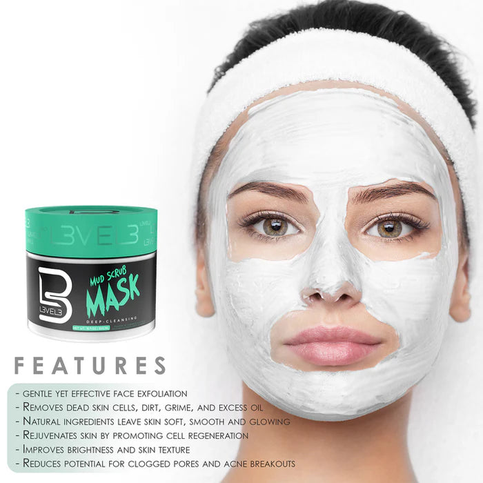 LEVEL 3 Deep Cleansing Mud Scrub Mask