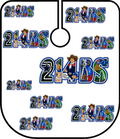 214 Barber Supply “214BS” Cape - White