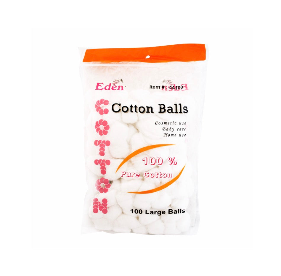 Eden 100 CT Large Size Cotton Balls