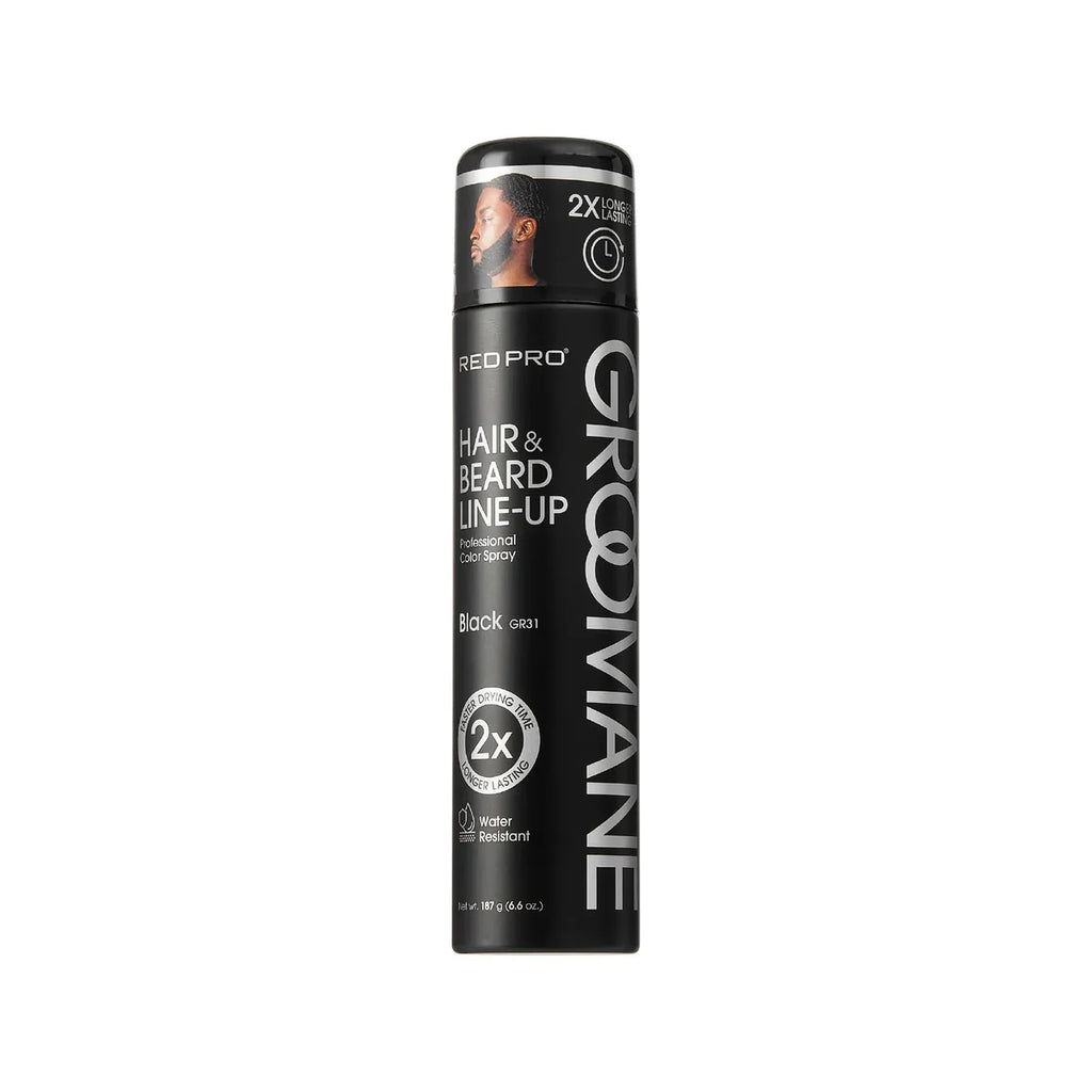 Red PRO GROOMANE Waterproof & Fade-Resistant Temporary Lineup Color Spray