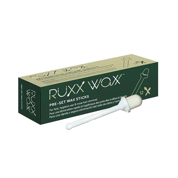 Ruxx Waxx Pre-Set Ready-To-Use Wax Sticks for Nose & Ears