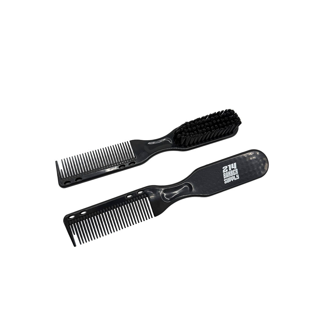 214 Barber Supply Comb & Brush Set