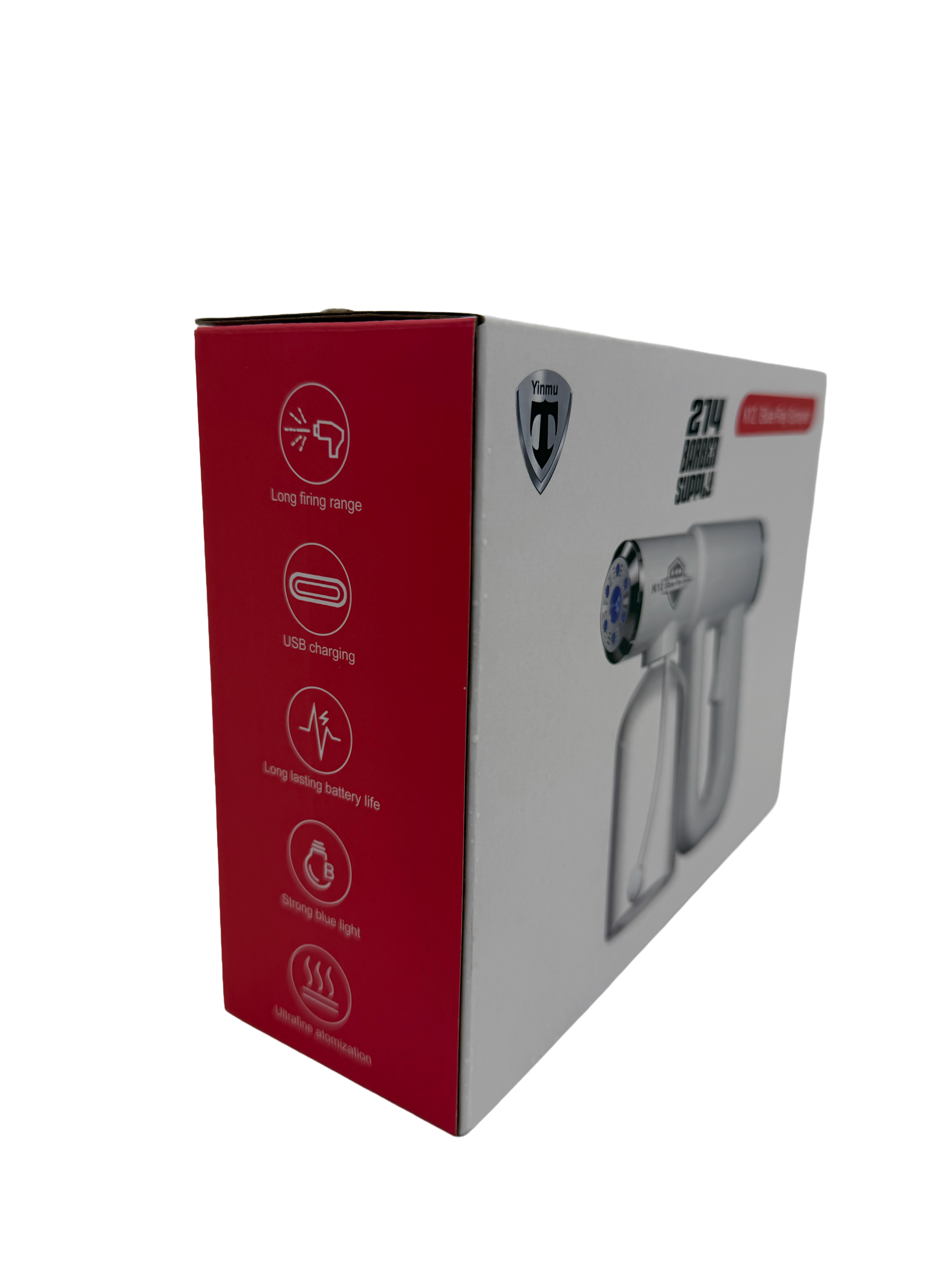 214 Barber Supply Electric Water Spray Gun with Blue LED
