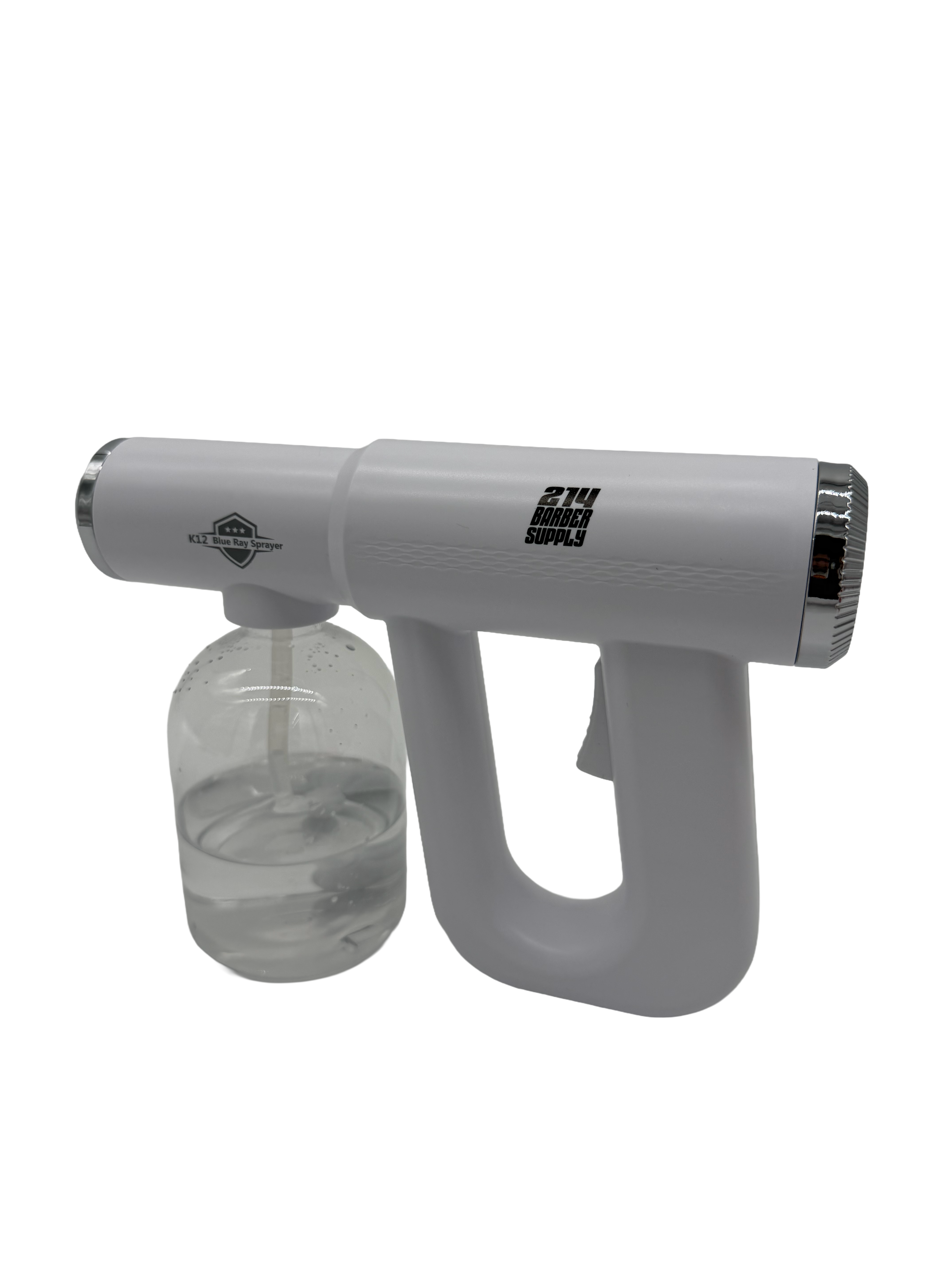 214 Barber Supply Electric Water Spray Gun with Blue LED