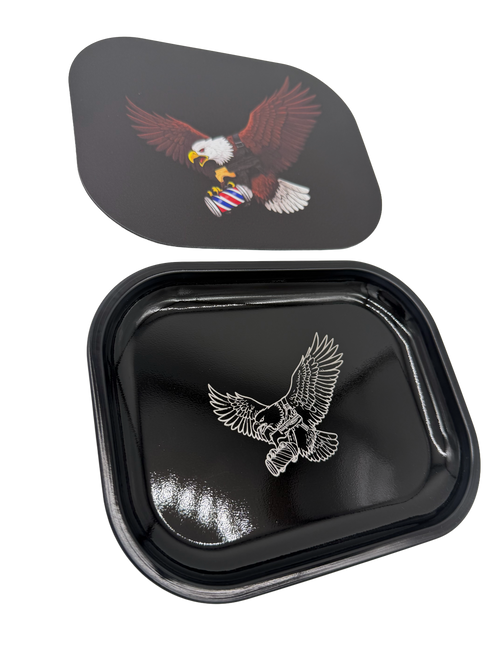 214 Barber Supply Rolling Tray Set