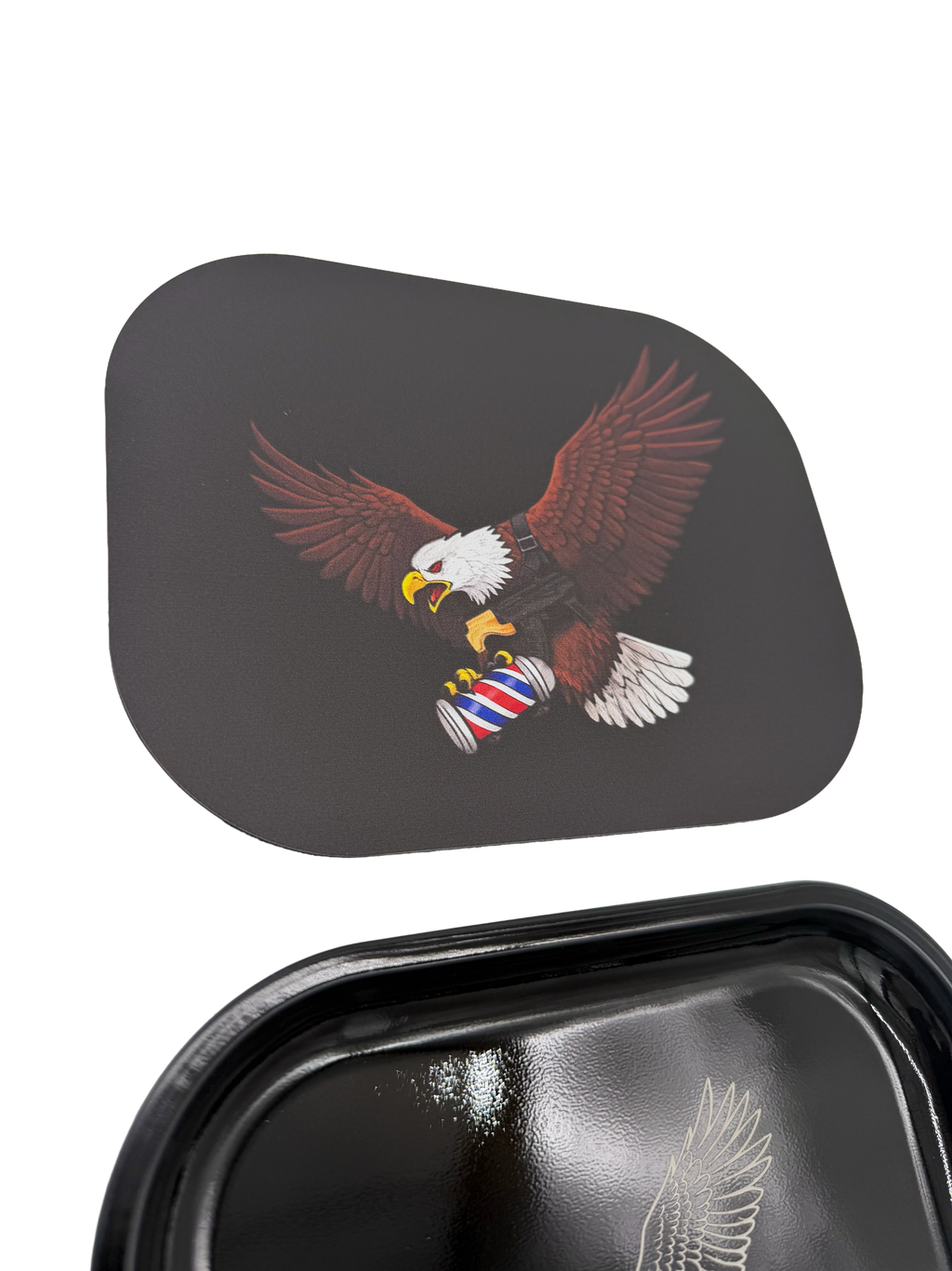 214 Barber Supply Rolling Tray Set