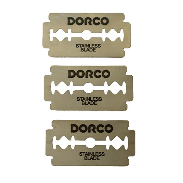 Dorco ST-301 Stainless Steel Blades - 100 pack