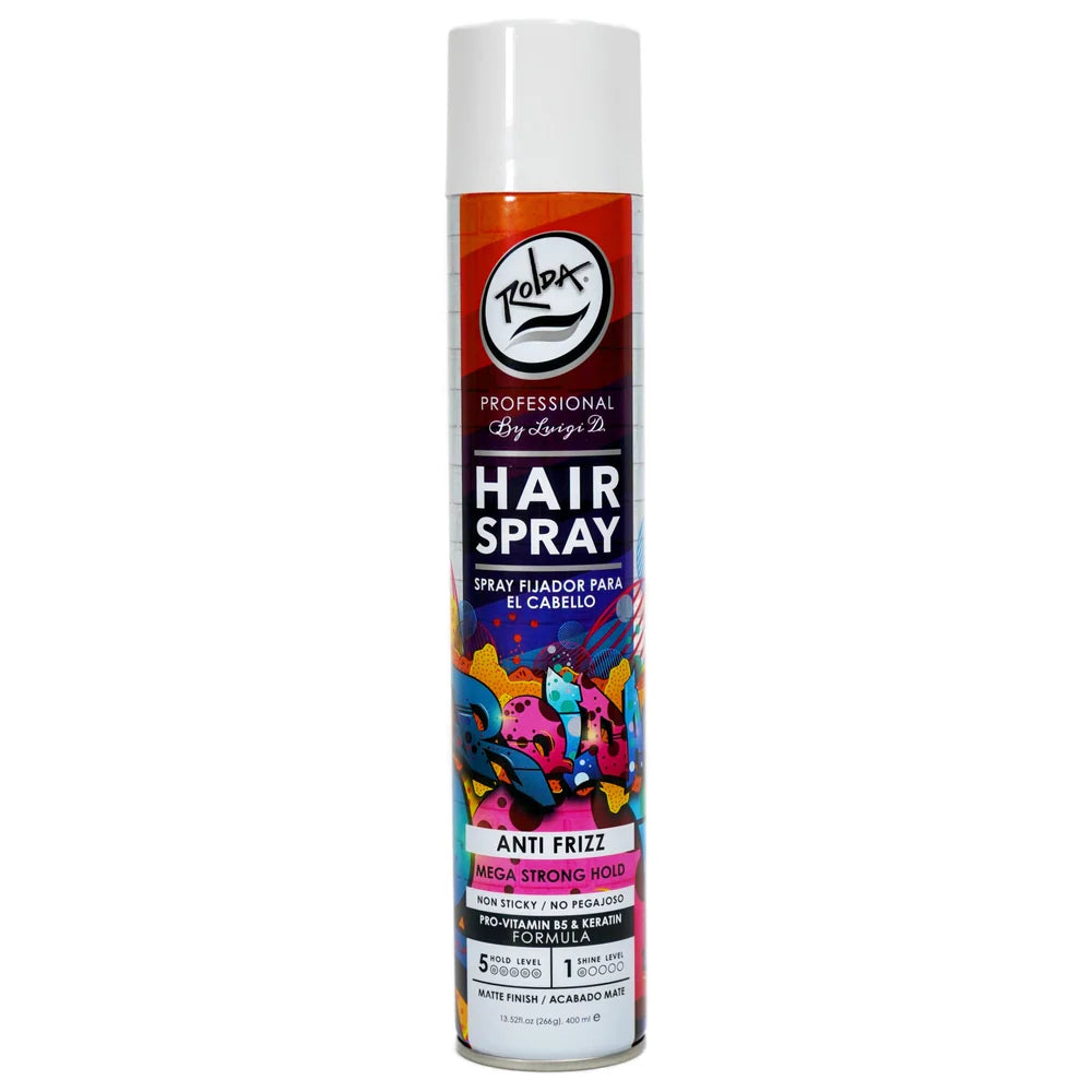 Rolda Mega Strong Hold Anti-Frizz Hair Spray