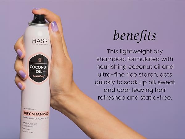 Hask Monoi Coconut Nourishing Dry Shampoo