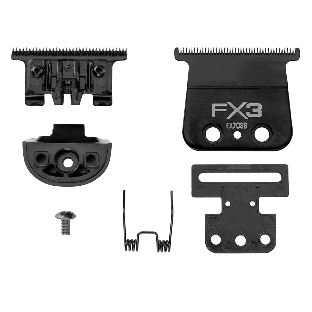 BaBylissPRO FX3 Titanium Carbon-Nitride Standard-Tooth Ultra-Thin Replacement T-Blade
