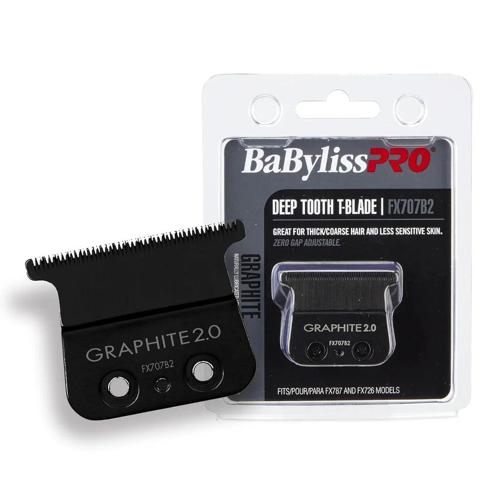 BaBylissPRO Black Graphite 2.0 Trimmer Blade - Deep Tooth