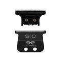 StyleCraft Black Diamond X-Pro Wide Fixed Blade & Black DLC "The One Cutter Trimmer Replacement Blade Set