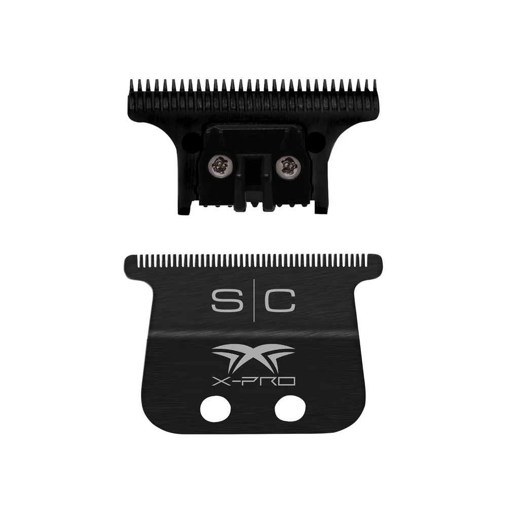 StyleCraft Black Diamond X-Pro Wide Fixed Blade & Black DLC "The One Cutter Trimmer Replacement Blade Set