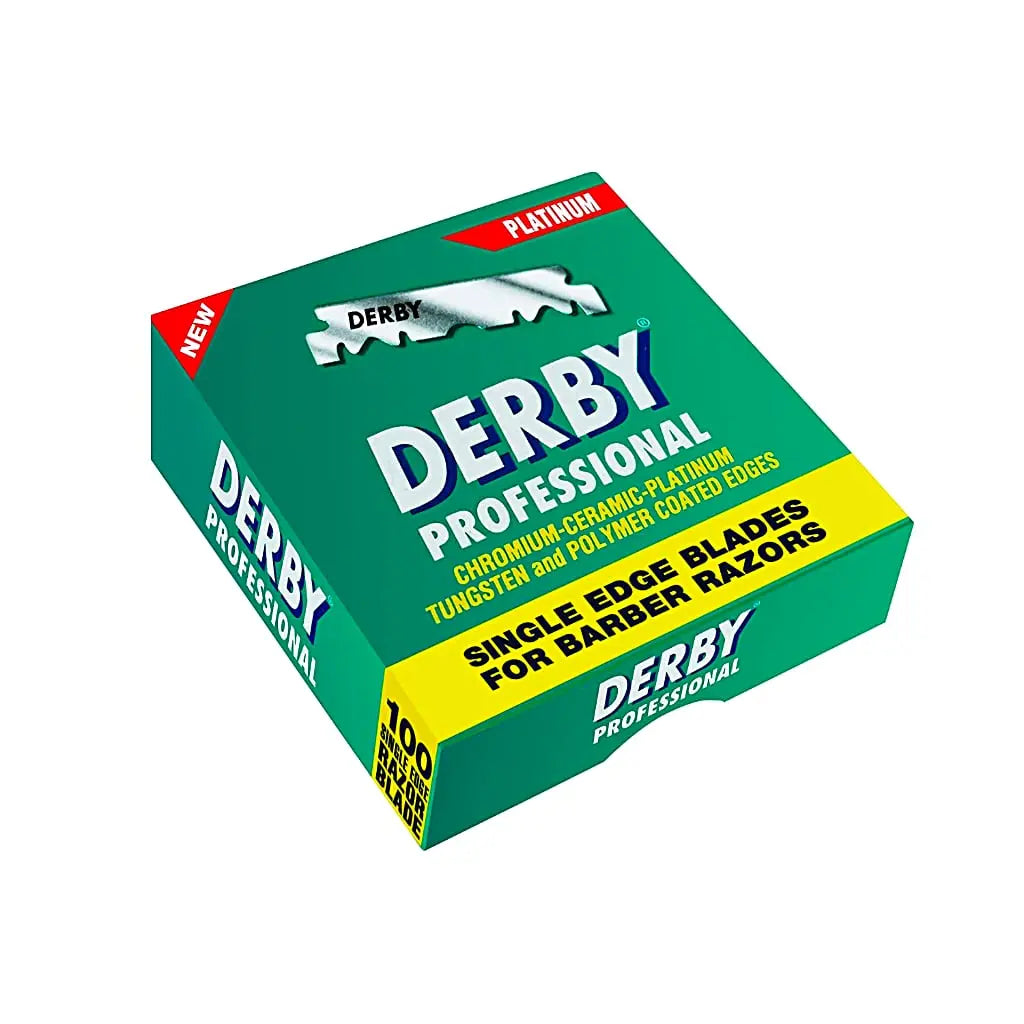 Derby Professional Single Edge Razor Blades 100ct