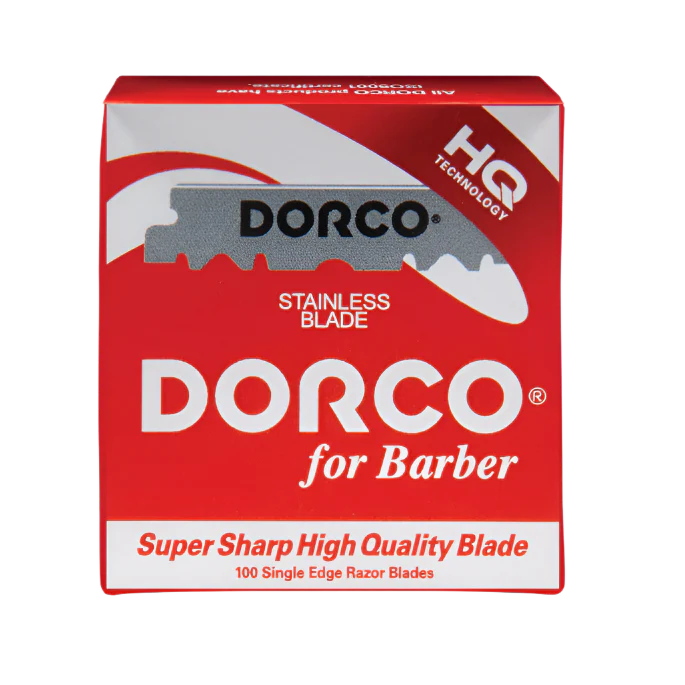 Dorco Stainless Steel Single Edge Razor Blades 100ct