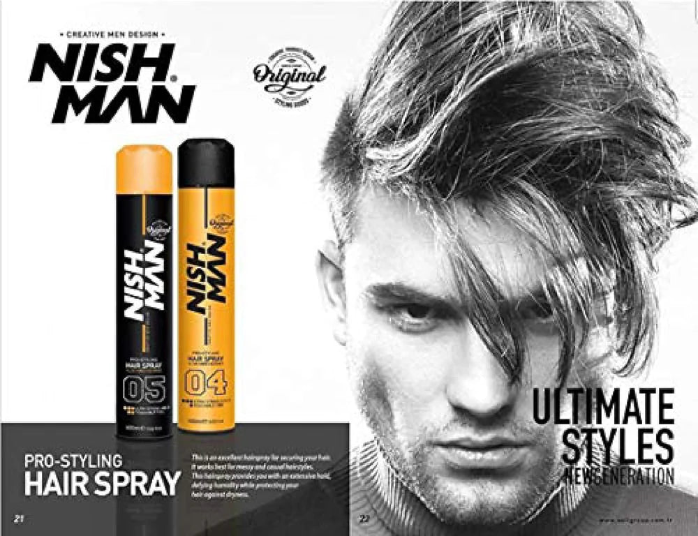 Nishman Ultra Hold Hair Spray