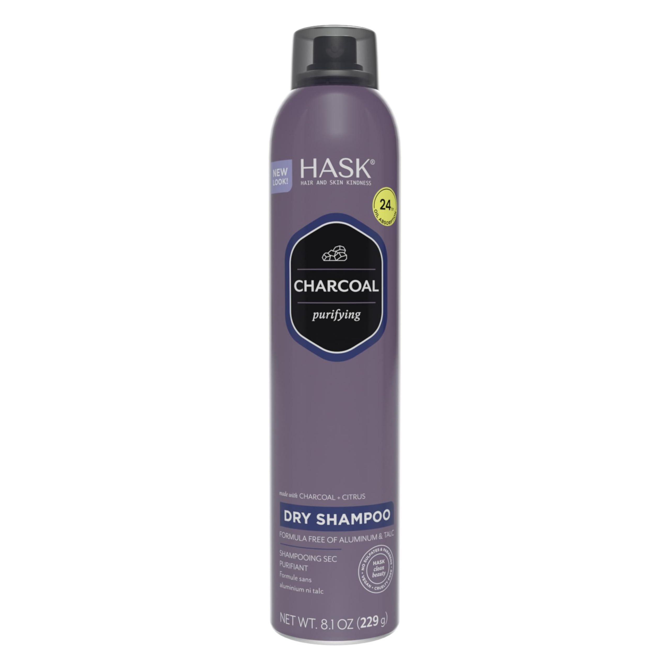 Hask Charcoal & Citrus Purifying Oil Control Dry Shampoo