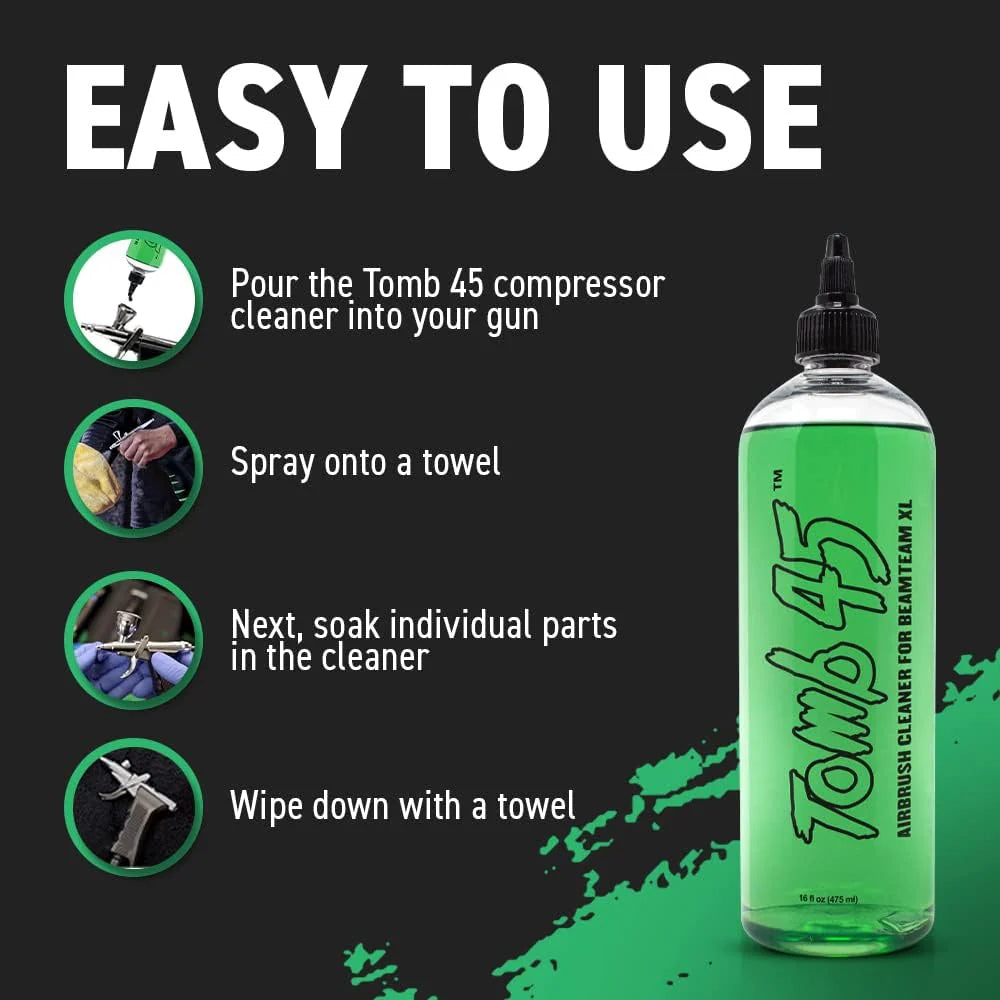 Tomb45 Airbrush Cleaner for BeamTeam Cordless XL Compressor