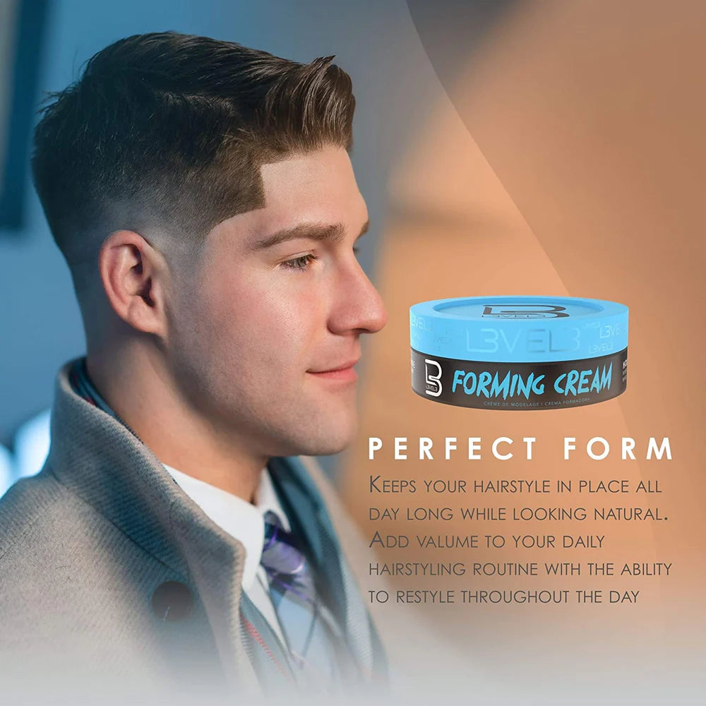 LEVEL 3 Forming Hair Cream w/ Medium Hold
