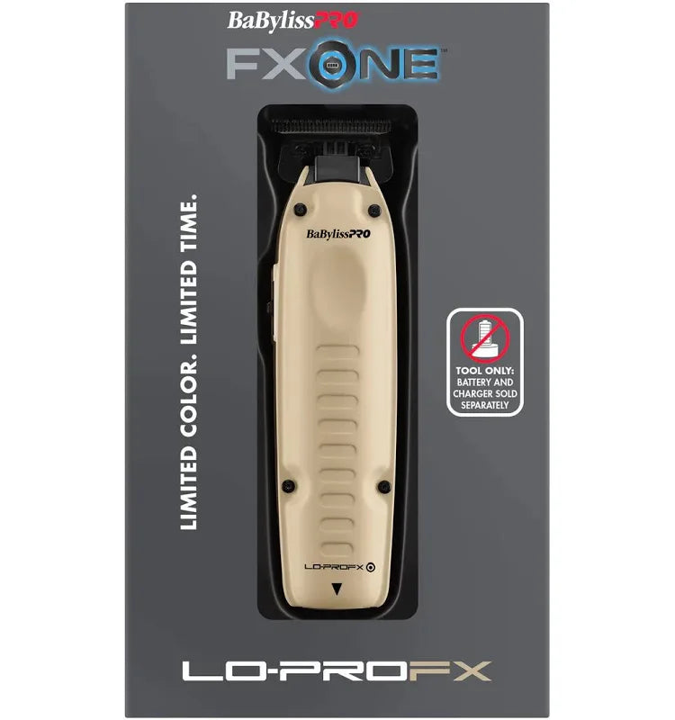 BABYLISSPRO FXONE LOW-PROFILE SAND INTERCHANGEABLE BATTERY TRIMMER - TOOL ONLY