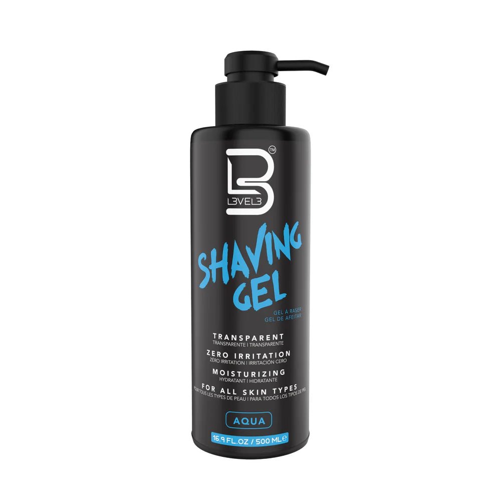 LEVEL 3 Transparent Shaving Gel (500ml/16.9oz)