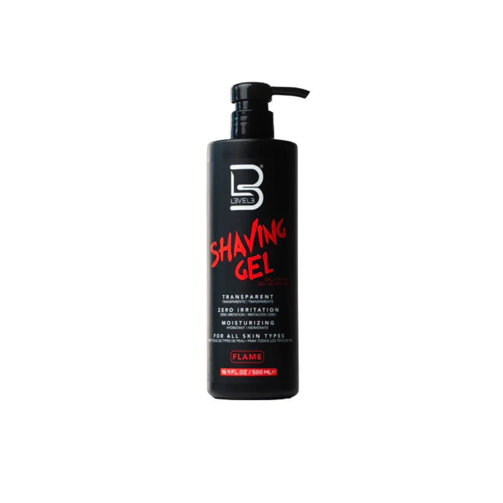 LEVEL 3 Transparent Shaving Gel (500ml/16.9oz)