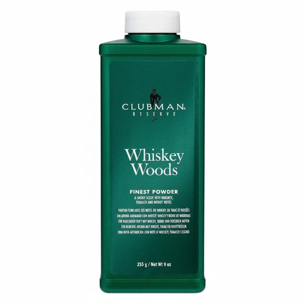 Clubman Reserve Whiskey Woods Finest Powder 9 oz