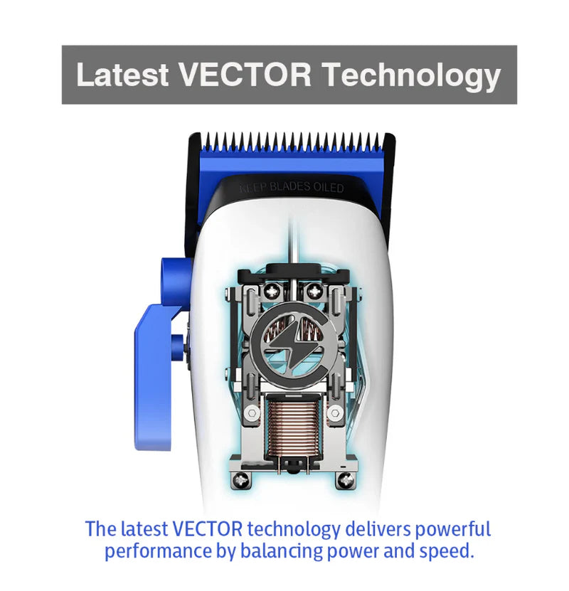 Caliber Disruptor ZR Vector Motor Professional Cordless Clipper