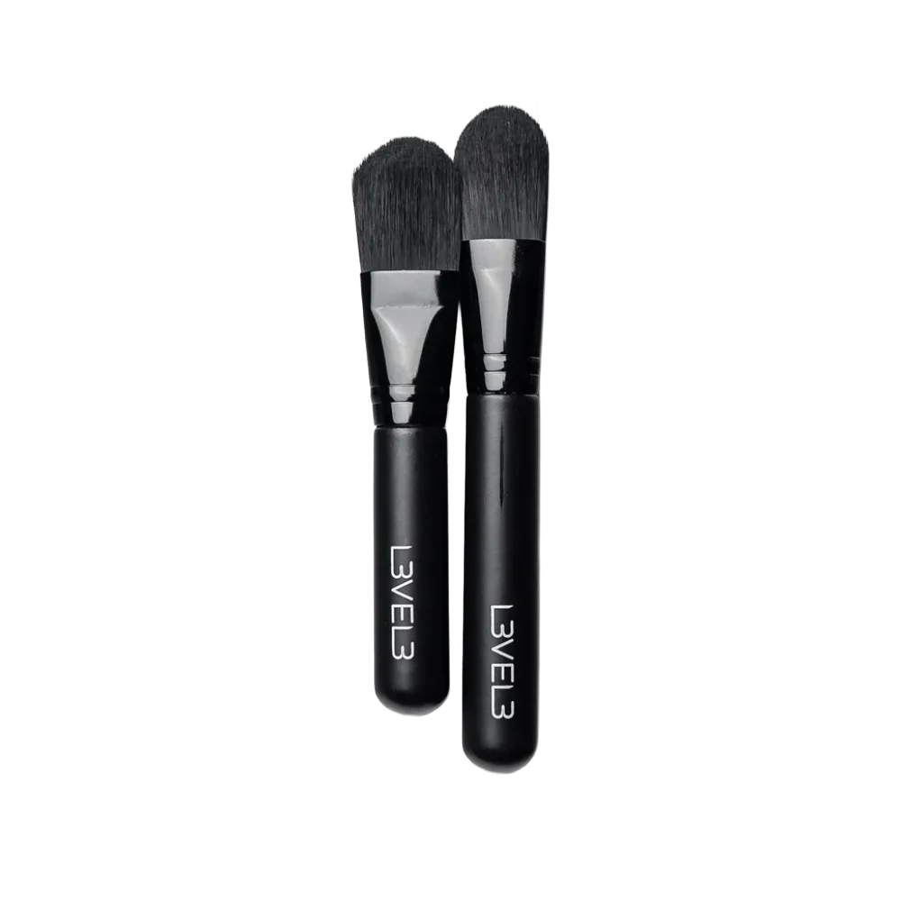 L3VEL3 Facial Mask Application Brush Set (2pc)