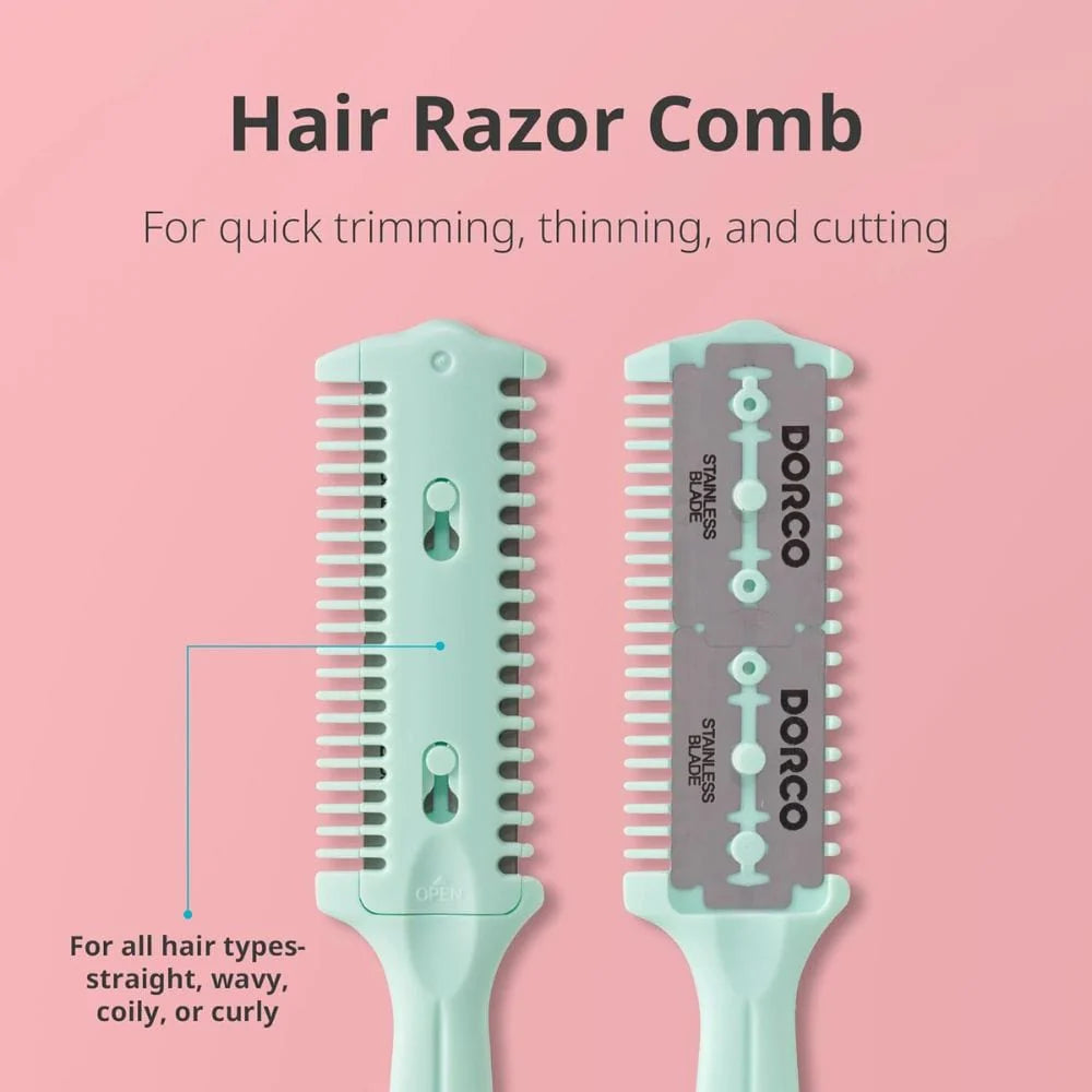 Dorco Tinkle Hair Cutter Razor Comb
