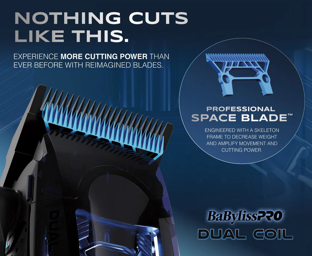 BaBylissPRO High-Performance Dual-Coil Motor Cordless Clipper