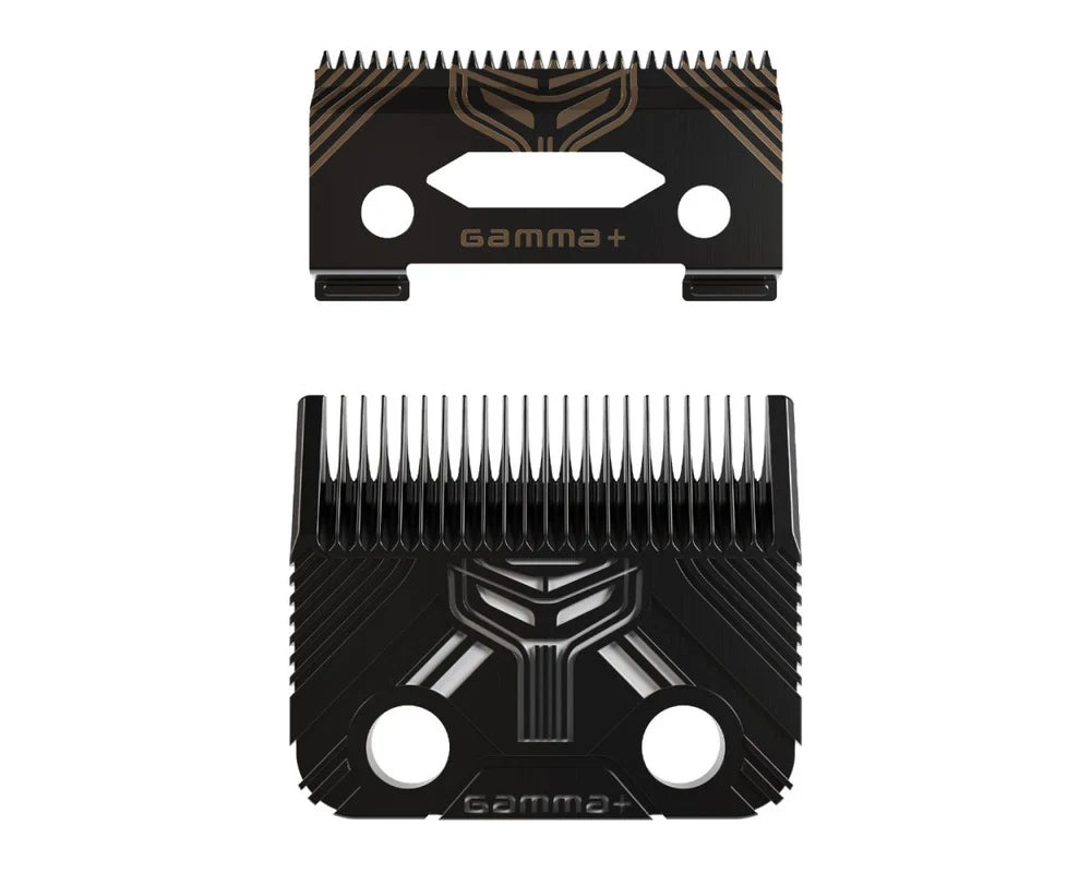 Gamma+ MIM T1000 Echo Fade Blade Set w/ Shallow 2.0 Cutter