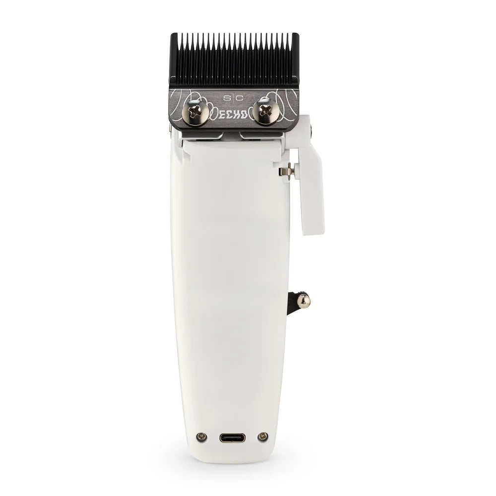 StyleCraft Limited Edition Saber II Cordless Digital Brushless Motor Clipper - White